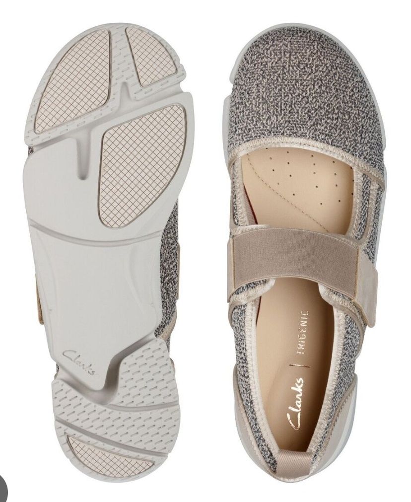 Clarks Półbuty Tri Amelia Bar sportowe lekkie baleriny r.37
