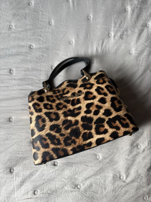 Torebka kuferek Michael Kors MK panterka leopard