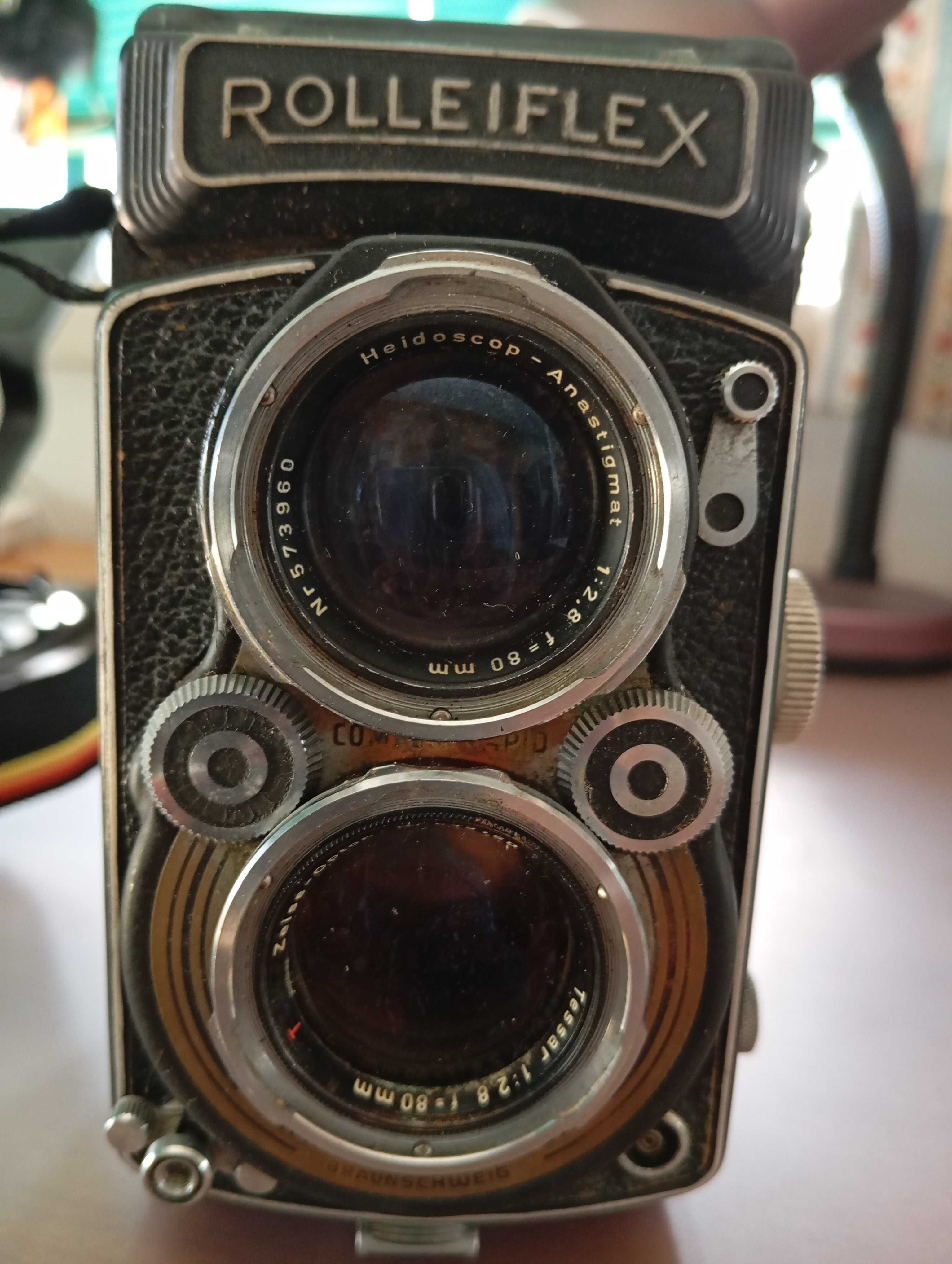 Máquina fotográfica Rolleiflex Compur Rapid, vintage