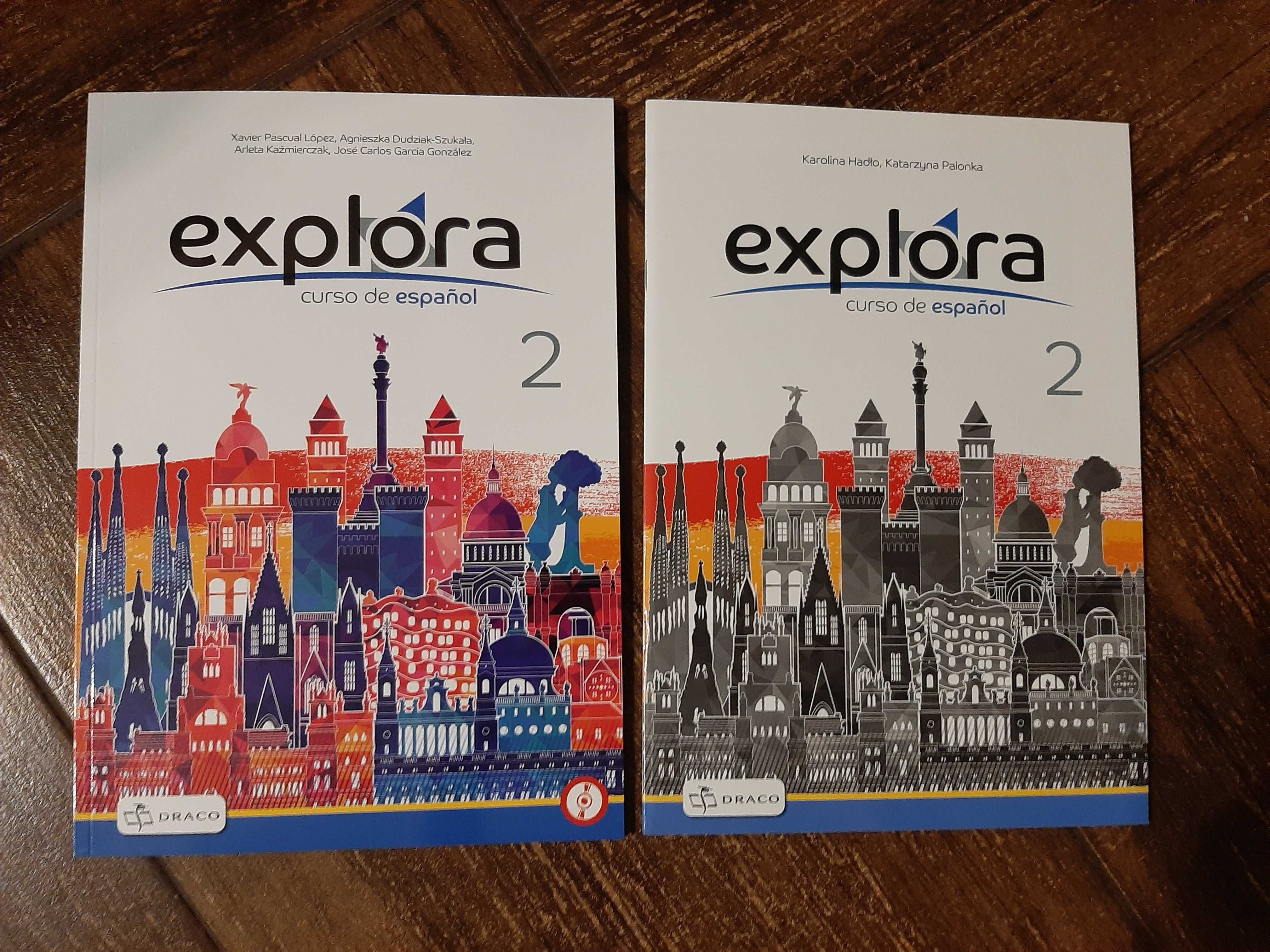 Explora 2. Podręcznik z CD i ćwiczenia do nauki języka hiszpańskiego