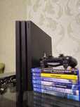 Ігрова приставка Sony PlayStation PS4 Pro 1tb + 6 ігор