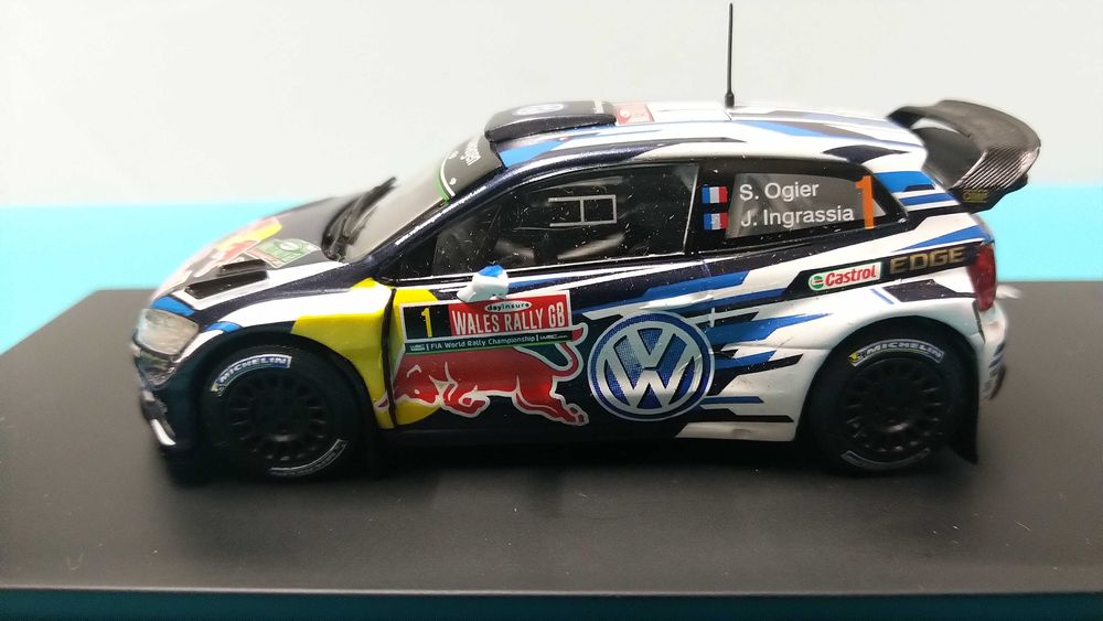 Volkswagen Polo R WRC #1: Winner Wales Rally GB 2016 - Salvat/IXO 1/43