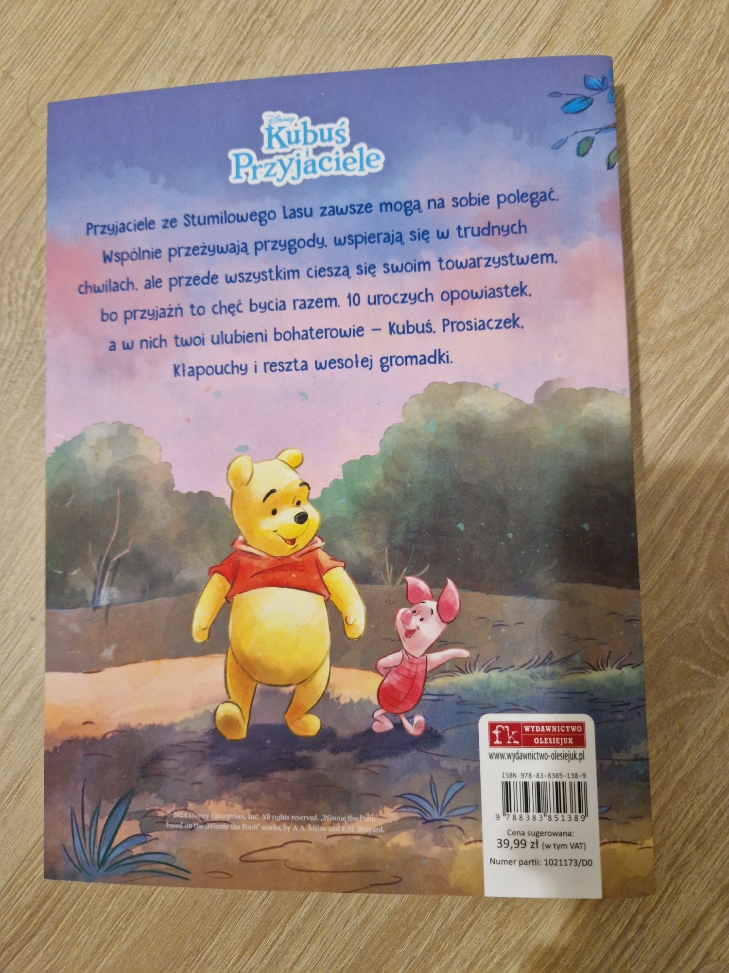 NOWA książka Kubuś i Przyjaciele Przyjaźń w Stumilowym Lesie