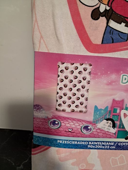 Prześcieradło Koci Domek Gabi 90 200