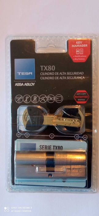 Cilindro Canhão para Fechadura TESA TX80