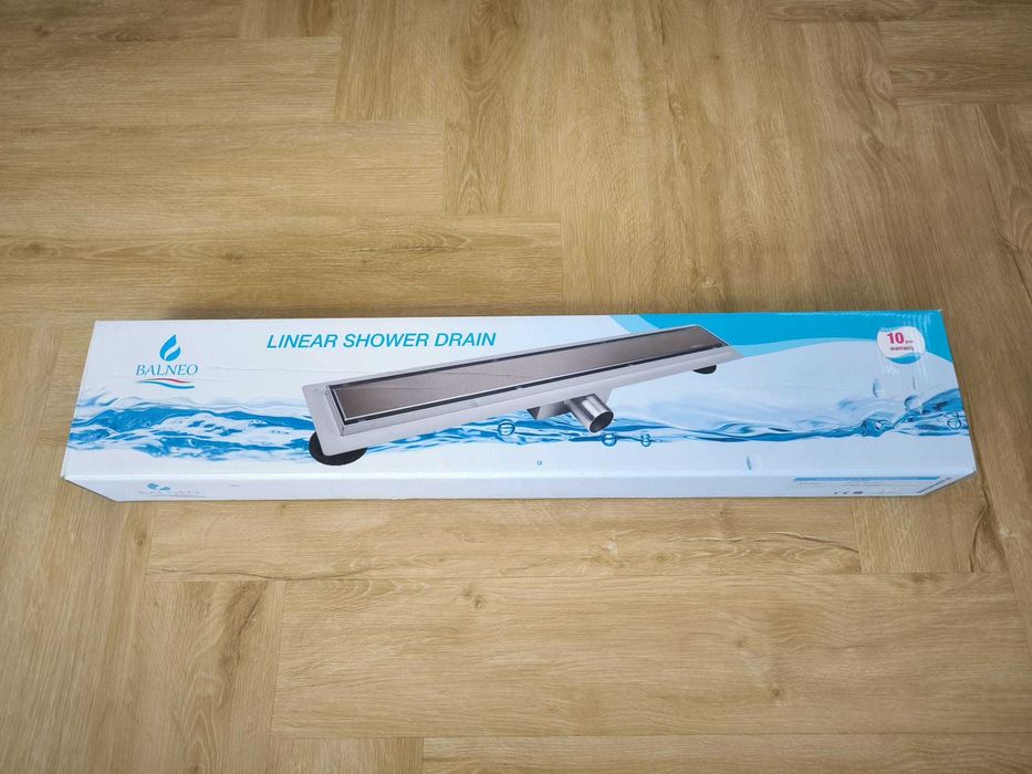 Miedziany odpływ liniowy 70 cm | Balneo Slim & Low ProLine Copper