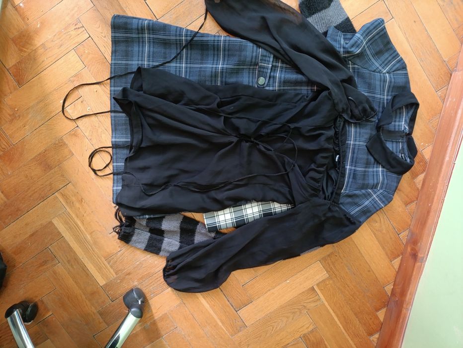 Zestaw emo/goth ubrań