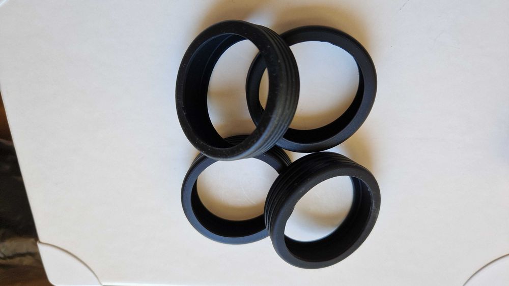 NOVO Borrachas capas para rodas malas de viagem ou cadeira escritório