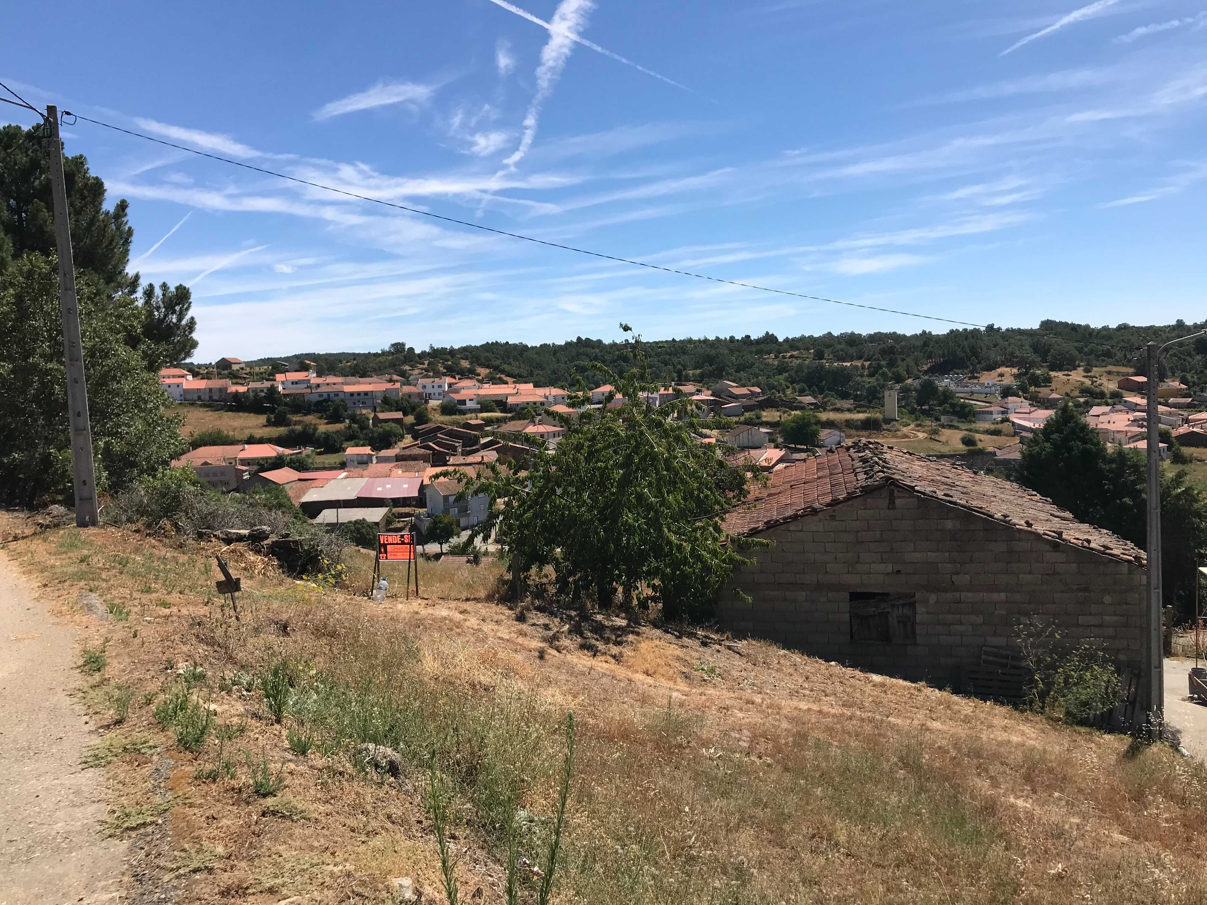 Terreno com garagem e pombal - São Martinho