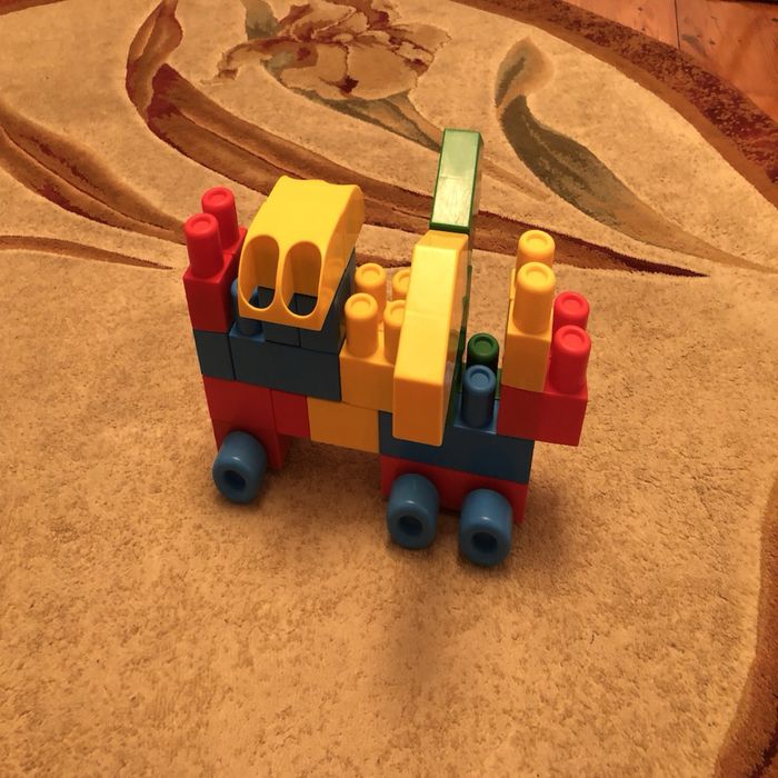 Duzy zestaw klockow mega bloks