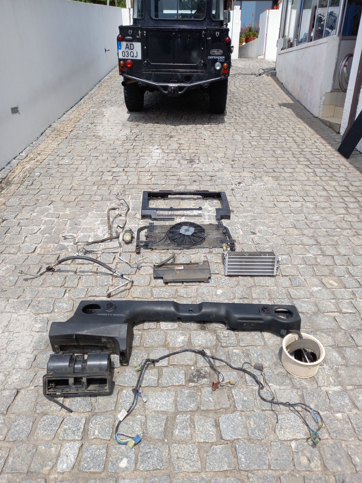 Land Rover Defender  ar condicionado