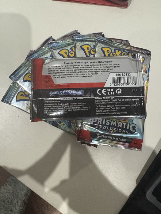 Pokemon Prismatic Evolution Booster Pack