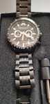 Zegarek Megalith stalowy chronograf