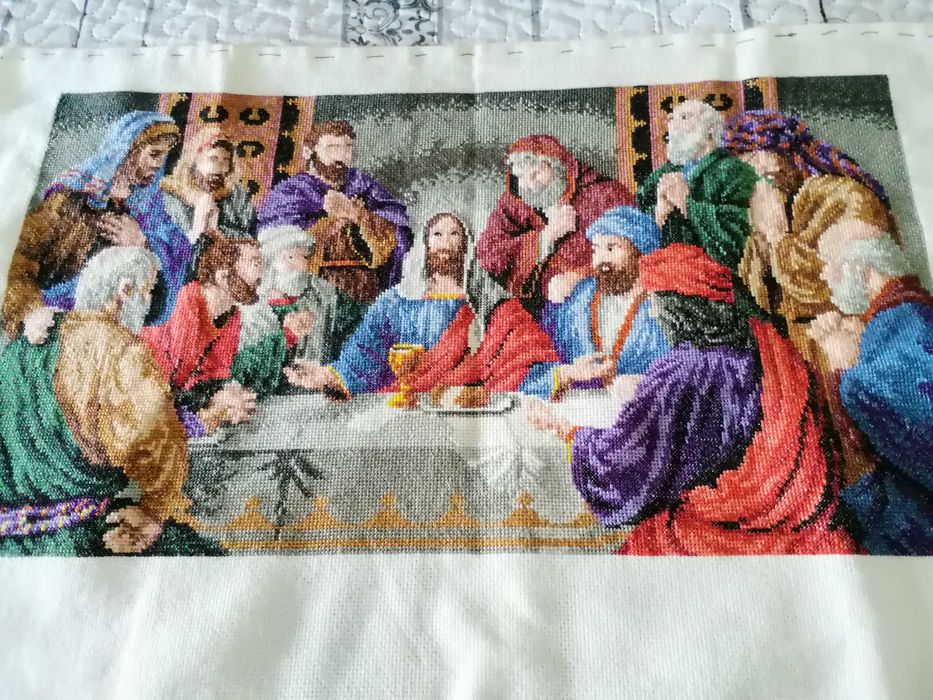 Quadro de cariz religioso, a última ceia