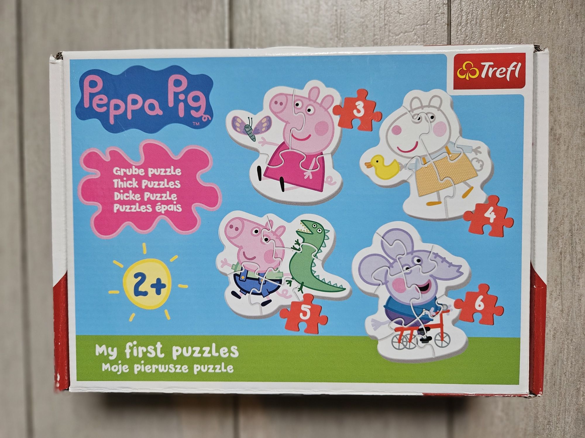 Puzzle Trefl Baby świnka Peppa 2+