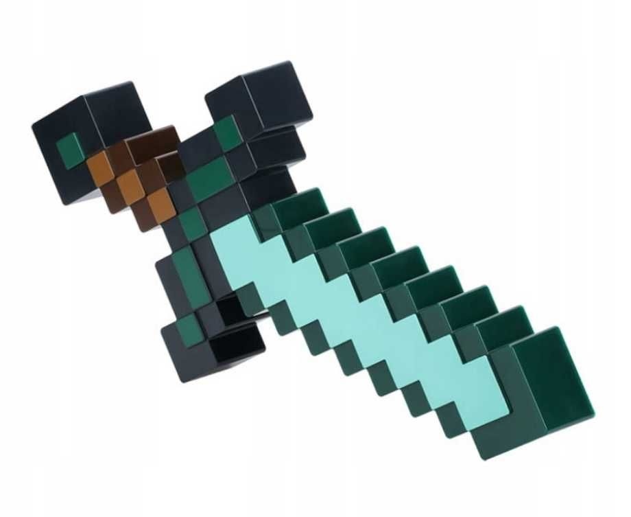 Lampka diamentowy miecz Minecraft 40cm młodzieżowa gamingowa