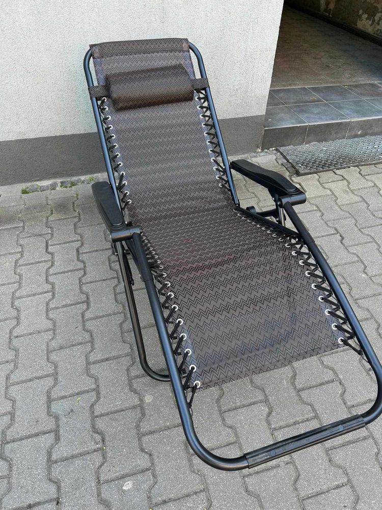 Lezak sznurowany brazowy
