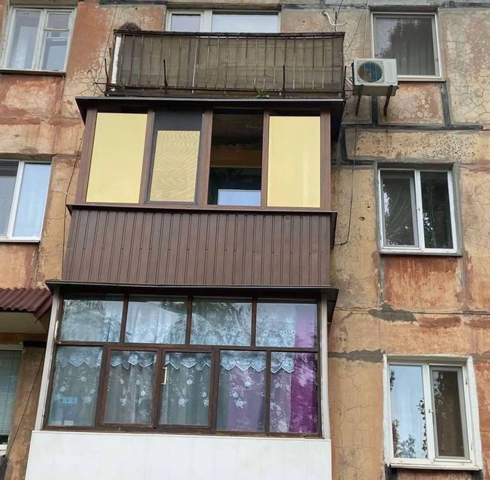 Застеклить балкон, обшивка! Відкоси вікна двері Демонтаж/Монтаж/Ремонт