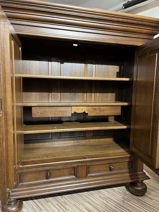 Bieliźniarka szafa drewniana dębowa elegancka solidna masywna FV DOWÓZ