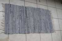 Szary, bawełniany dywanik-chodniczek 120 cmx60 cm