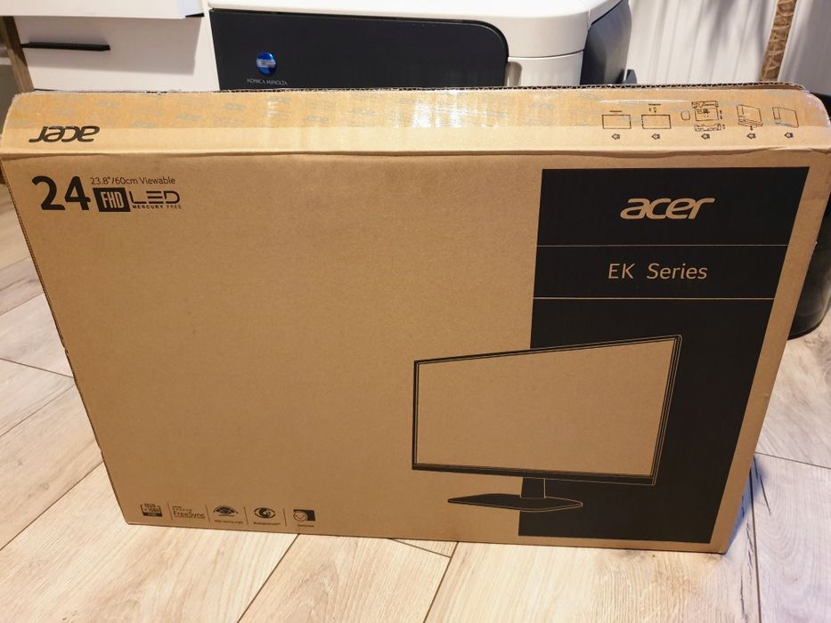 Monitor acer led 24 cale 3 miesięczny