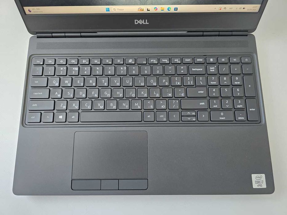 Dell Precision 7550 I7 10750H/RAM 16GB/SSD 256GB/WIN 11 Pro
