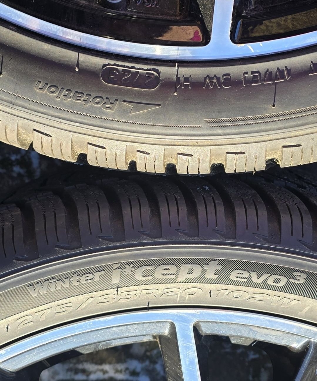 Komplet opon zimowych 275/35/20 Hankook winter icept evo 3 z 2023