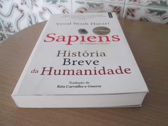 Sapiens História Breve da Humanidade 
de Yuval Noah Harari (Of.portes)