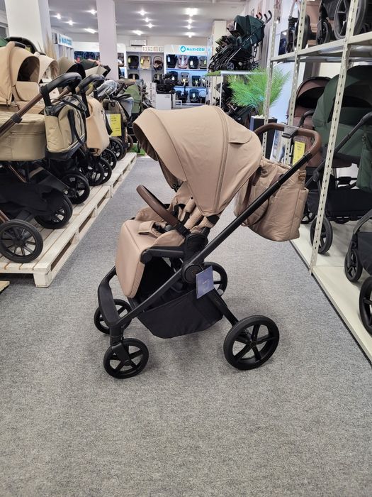 Zestaw 4w1 Venicci Claro Almond + Cybex Cloud T i baza obrotowa