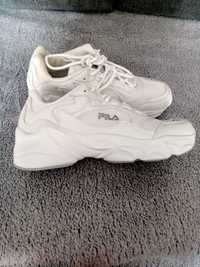 Białe sneakersy Fila collene 38