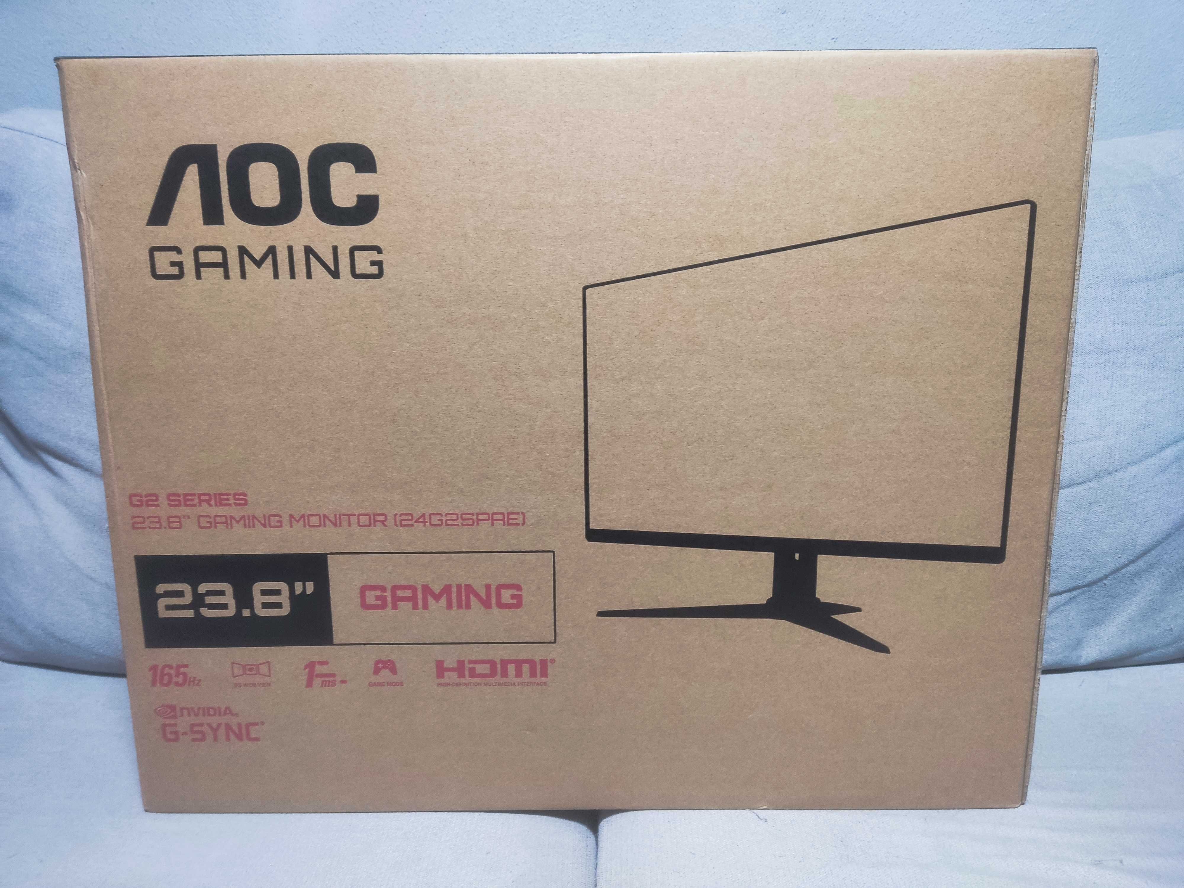 Monitor LED Gaming AOC 24G2SPAE/BK