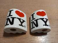 Solniczka i pieprzniczka i love NY new york
