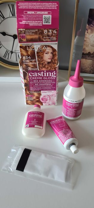 Loreal casting creme gloss 834 Bursztynowy blond
