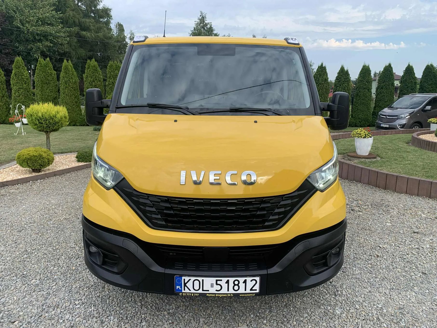 Iveco Daily 35S18 POMOC DROGOWA Piękne Zadbany  3.0 - 180KM Salon PL 1 Właściciel POLMAR Autolaweta Laweta 113 NETTO