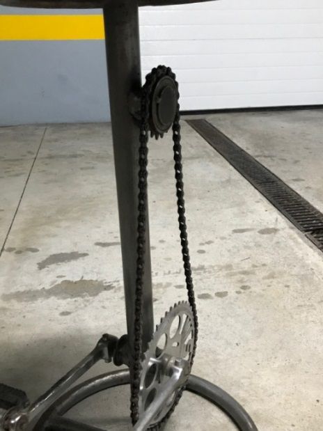 Banco Alto Industrial tipo Bicicleta