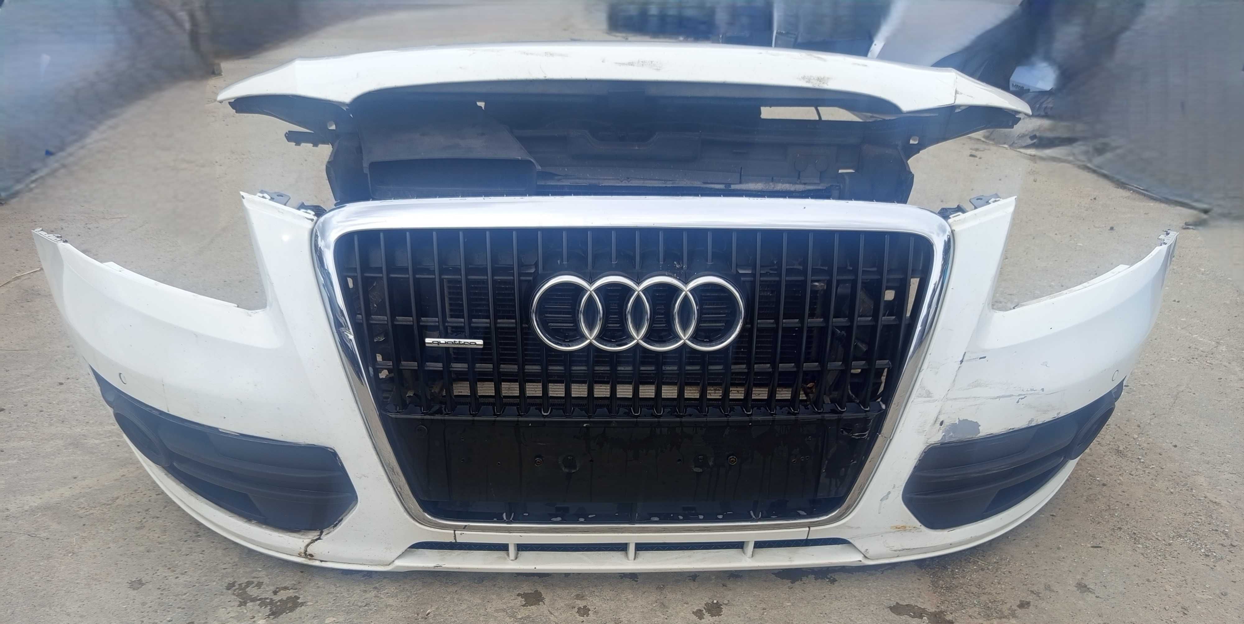 Przód AUDI Q5 8R 2.0 TDI Zderzak Maska Pas przedni z chłodnicami