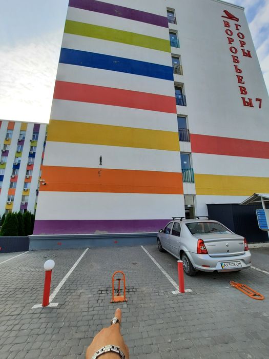 ‼️Посуточно 2+2 Смарт ТВ Укрытие Салтовка Центр доки фиск. чек qr-code