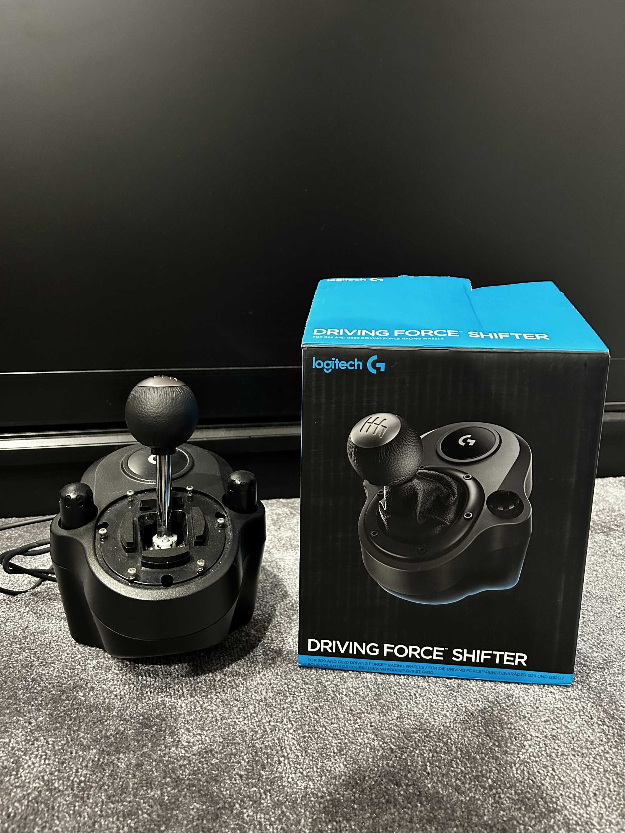 Logitech G29 + shifter i hydro