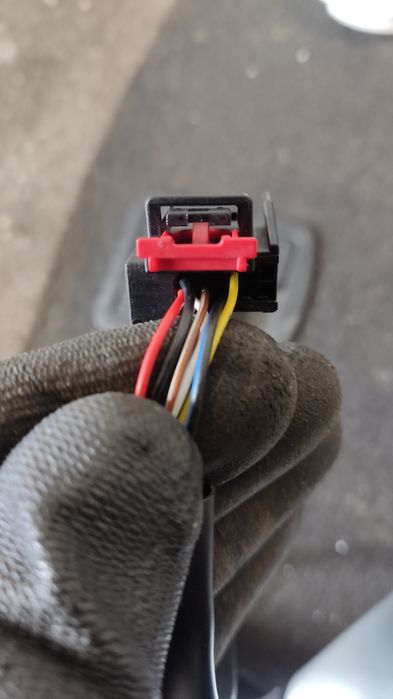 Lusterko prawe drzwi pasażera Audi a4 b8 a5 6 pin LY7G