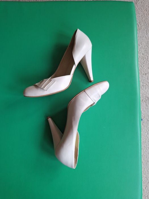 Buty damskie ślubne Ryłko r. 38