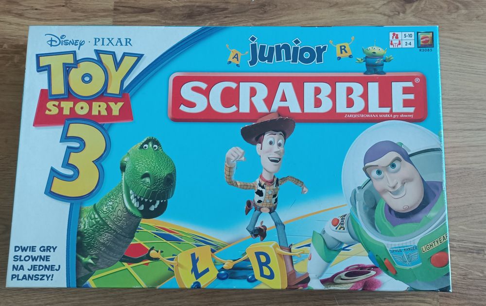 Gra Scrabble junior Toy Story