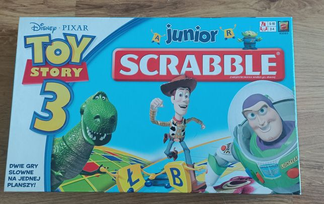 Gra Scrabble junior Toy Story