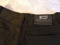 czarne spodnie Gucci