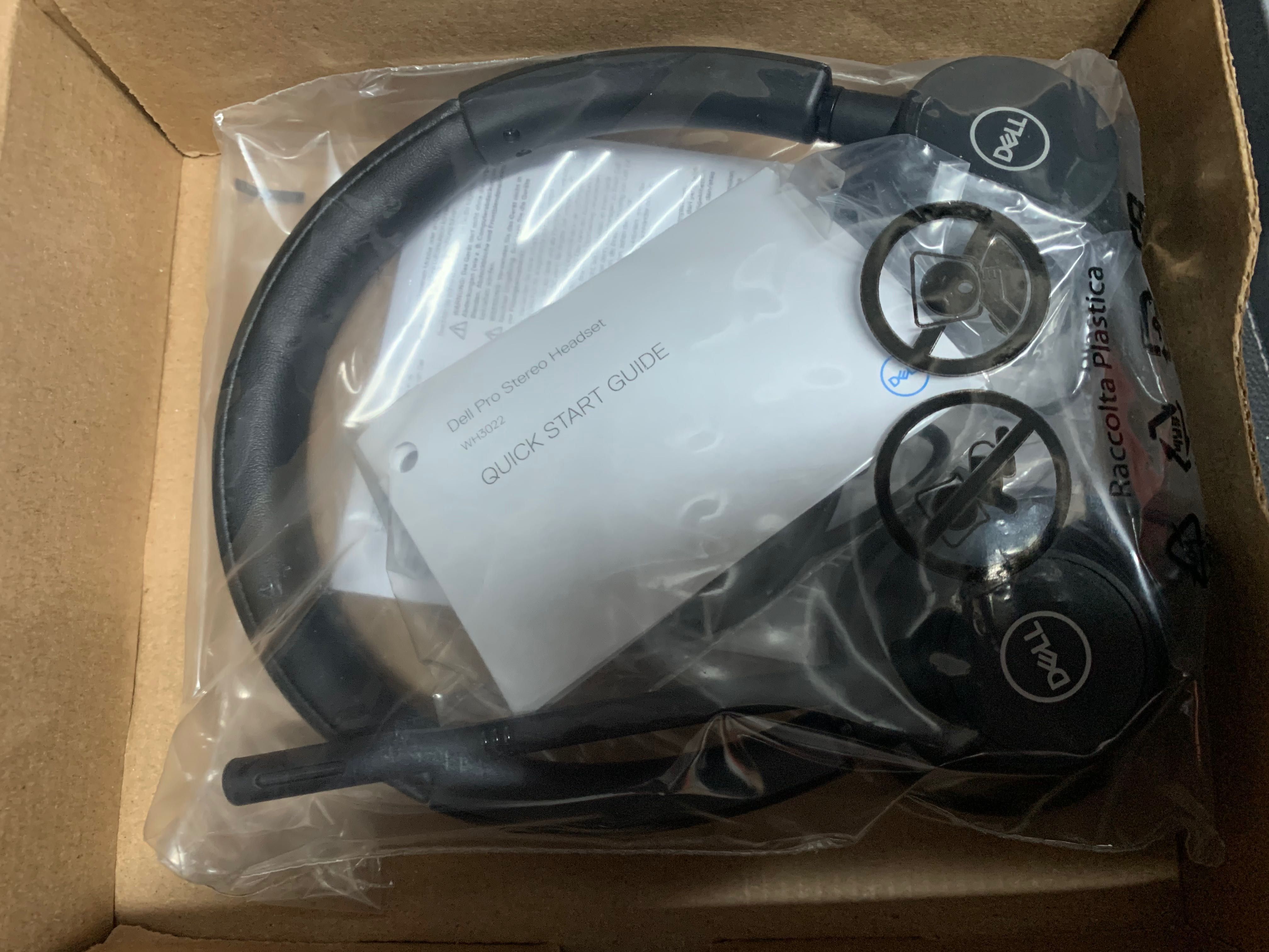 Headset Dell BW3320  / phones / auscultadores .