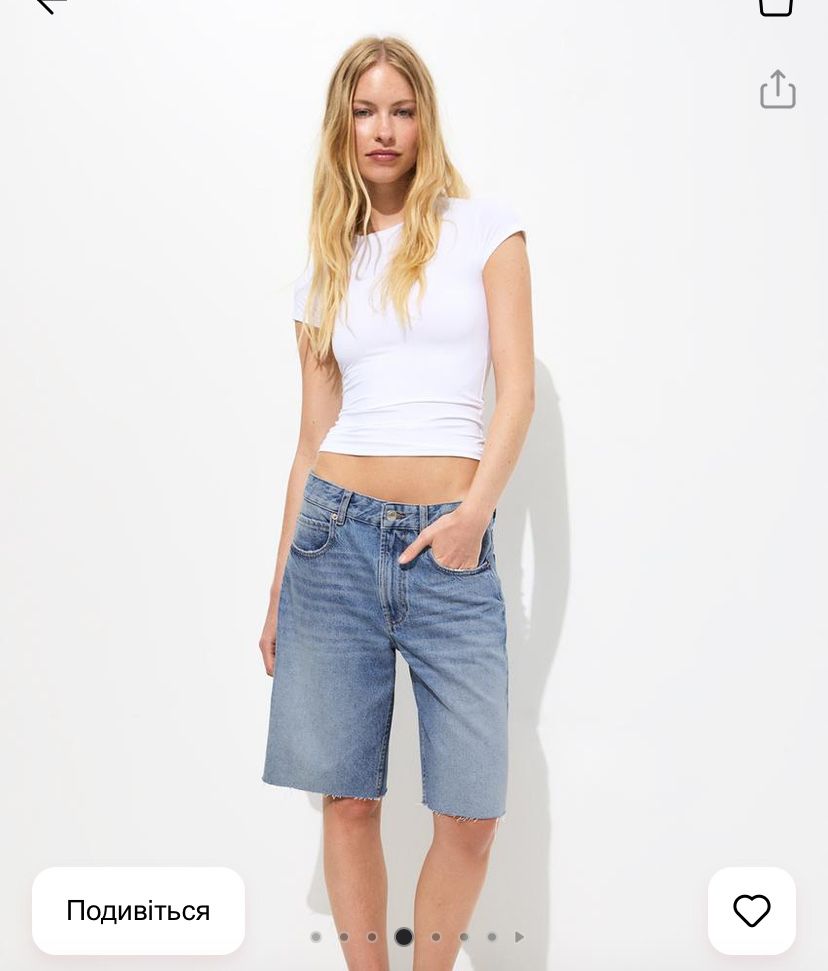 Бермуди фірми bershka,pullandbear