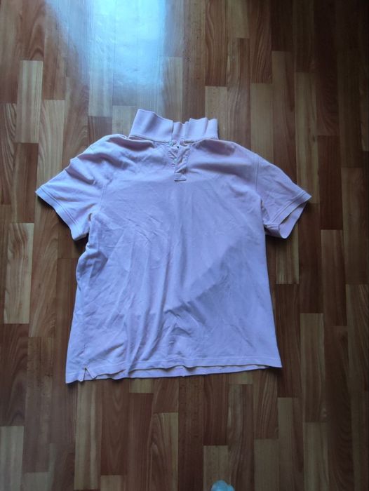 розова поло фудболка