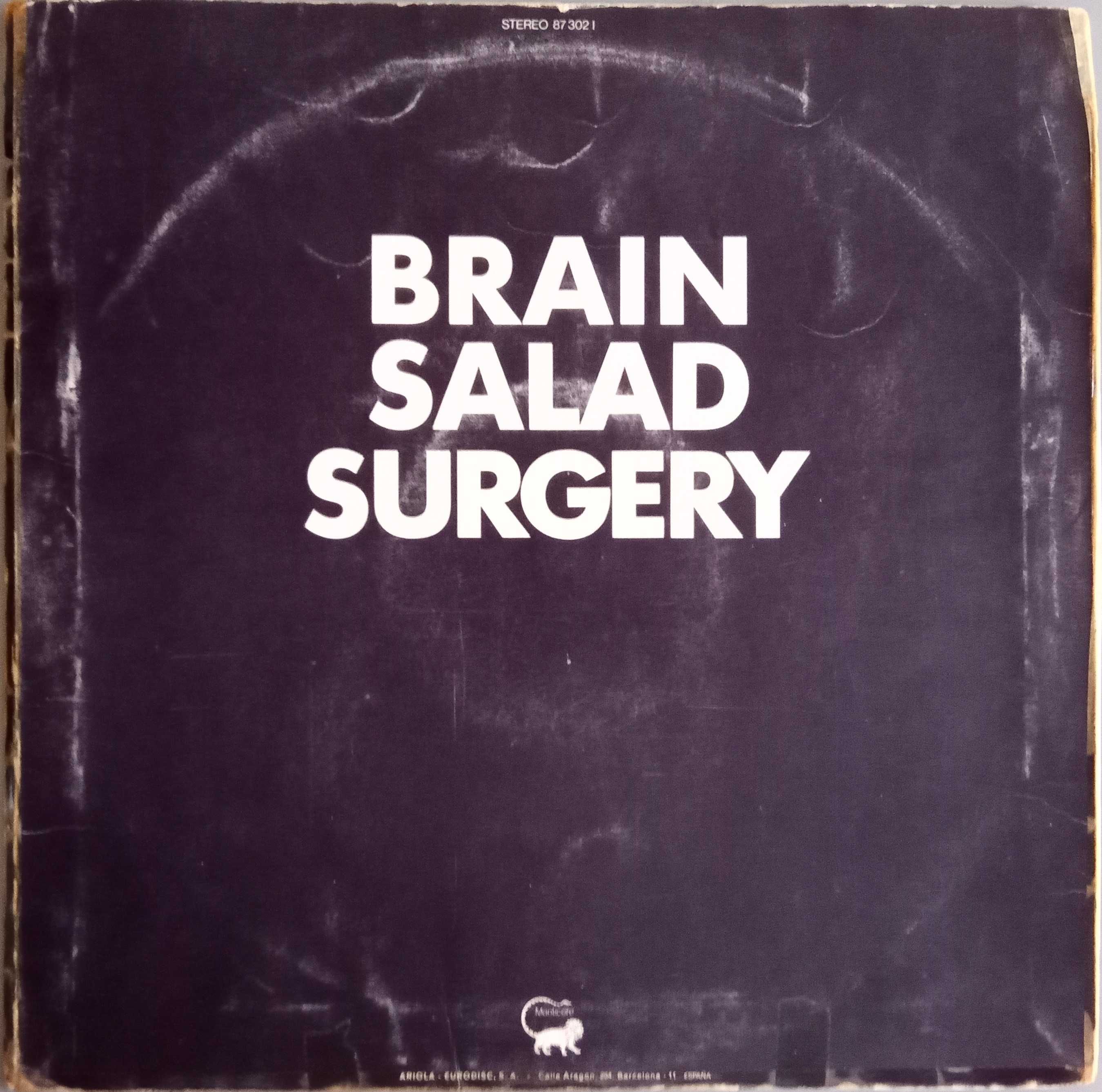 Emerson, lake & Palmer - - - - - Brain Salad Surgery - - - - - LP