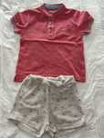 Conjunto polo e calcoes marca mayoral 18 meses