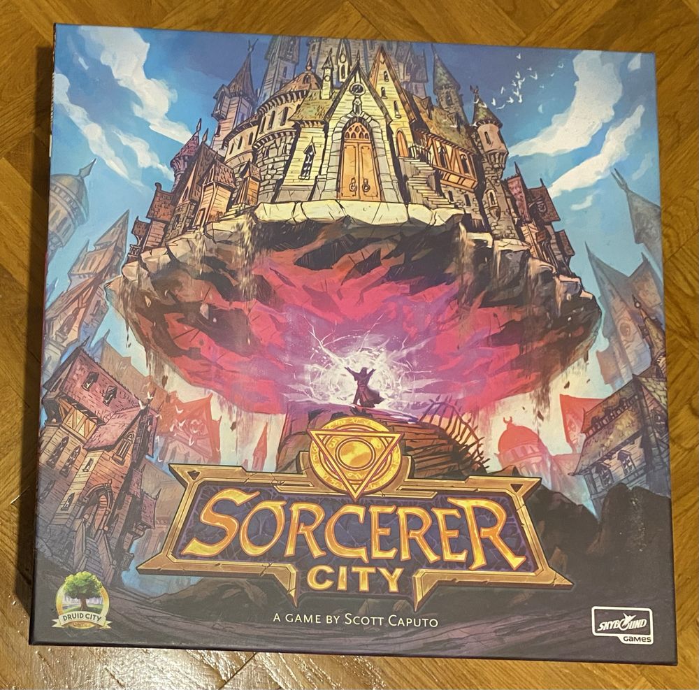 Sorcerer City - gra plaszowa, wersja angielska