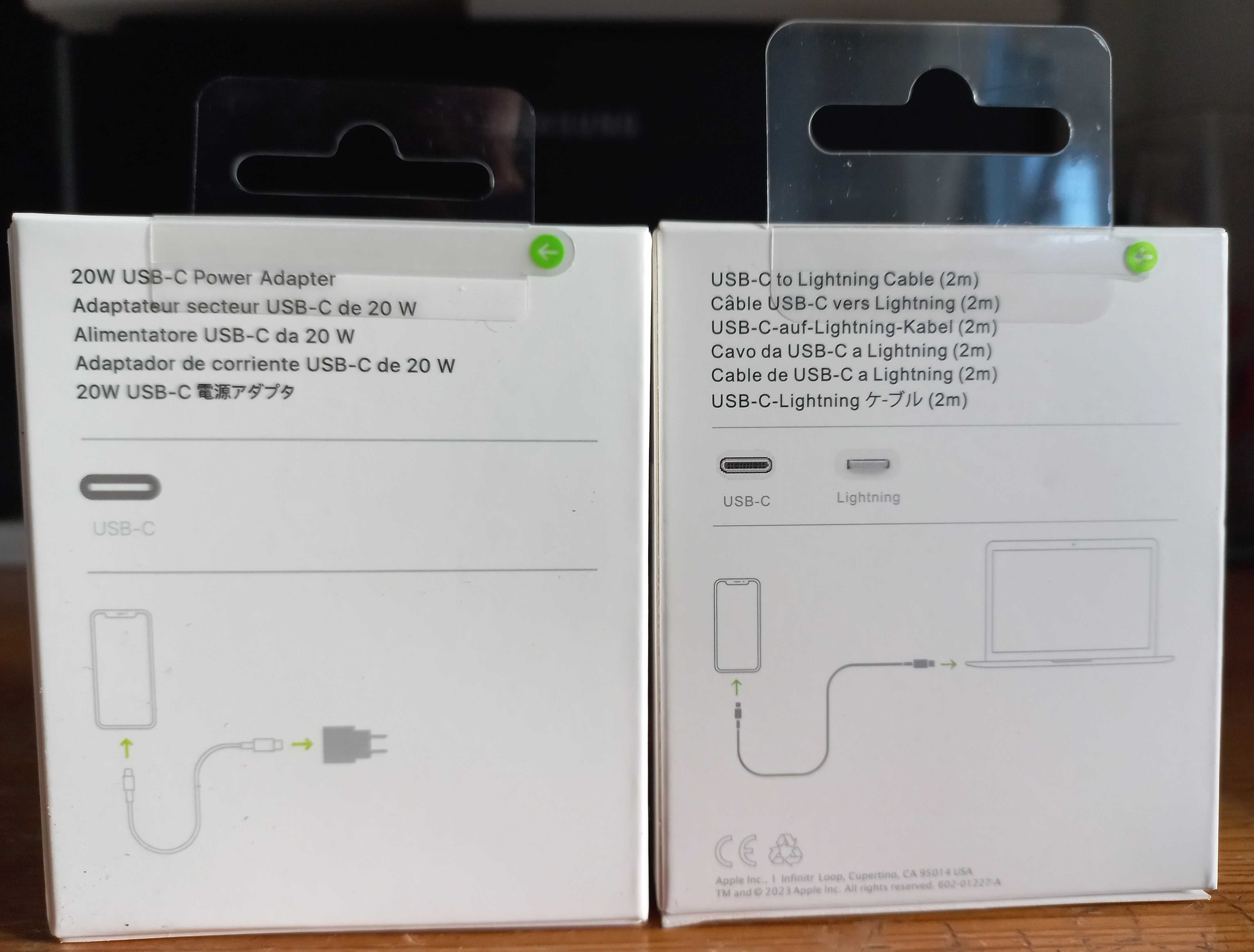Ładowarka APPLE 20W z kablem lighting do iPhone